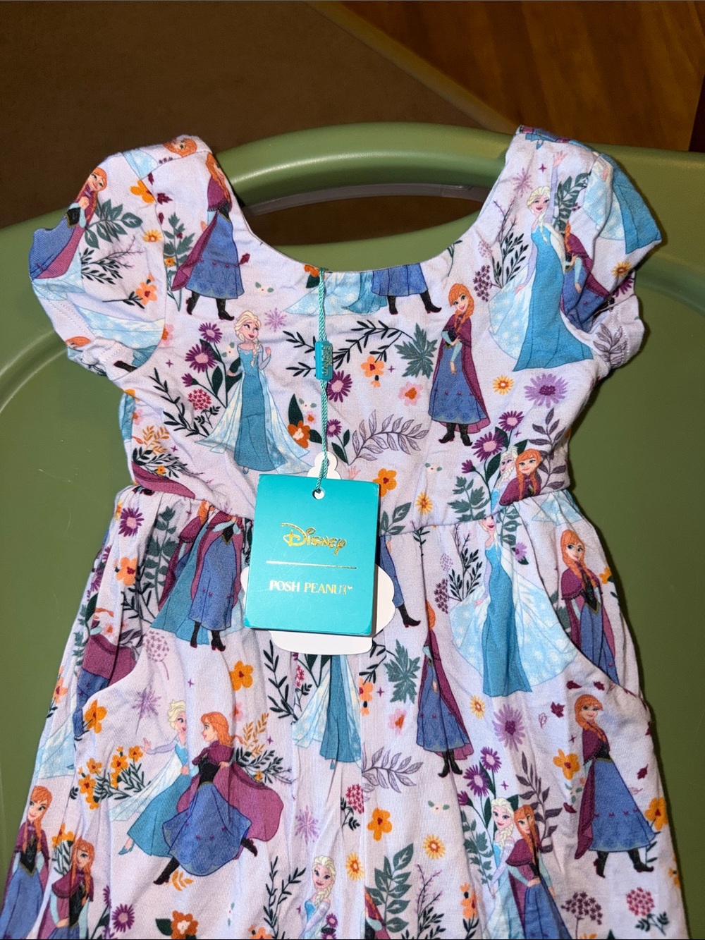 Posh Peanut Disney Elsa & Anna Scoop Back Jumpsuit - Picture 2 of 7